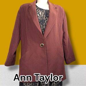 Vintage Ann Taylor Women's Blazer Coat
